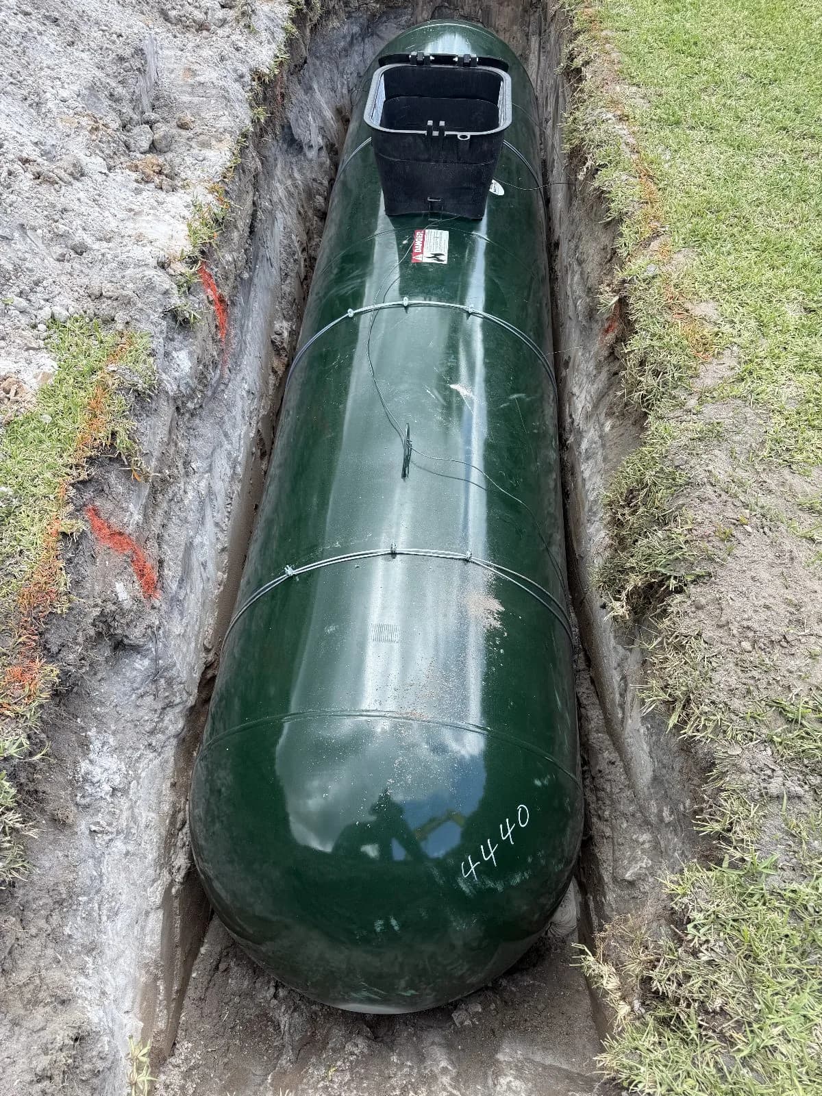 Tank Installation example